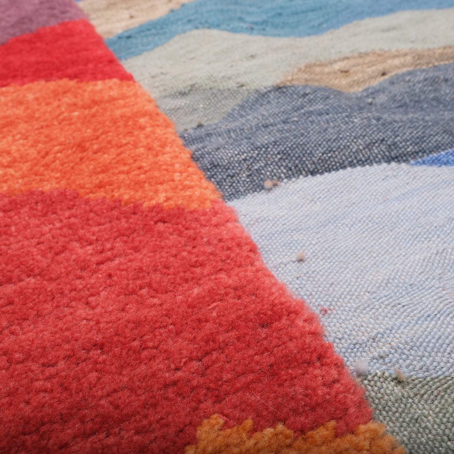 Kaleidoscope El Dokuması Kilim