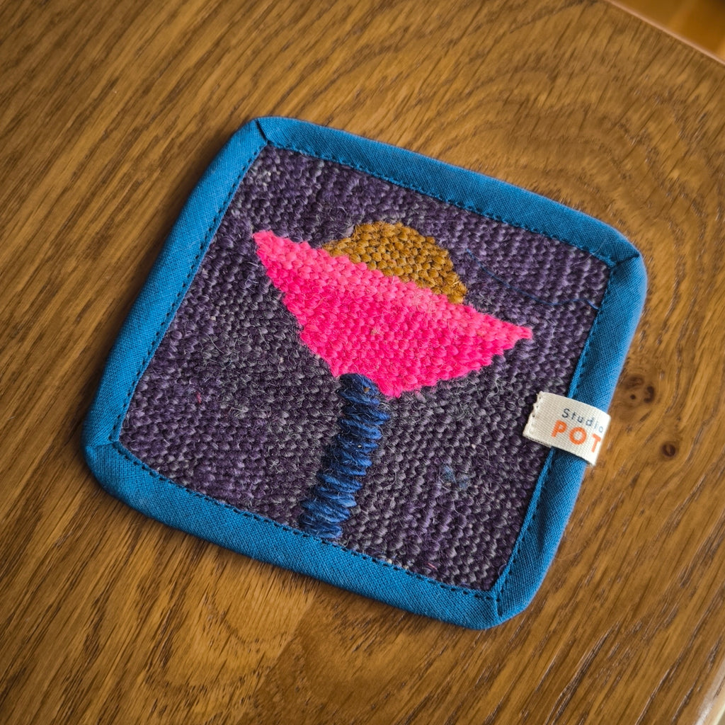 El Dokuması Bardak Altlığı Primavera