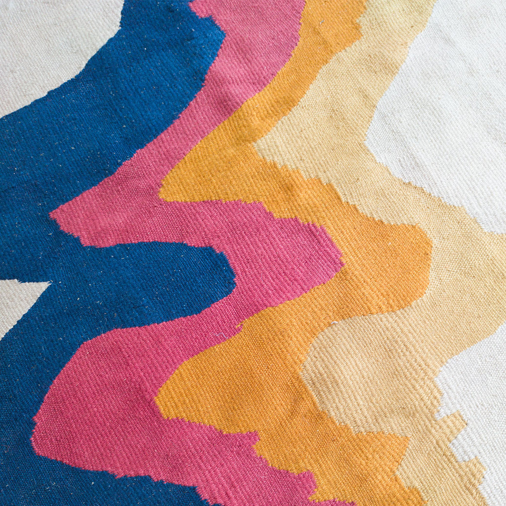 Terra Potta El Dokuması Kilim Sample