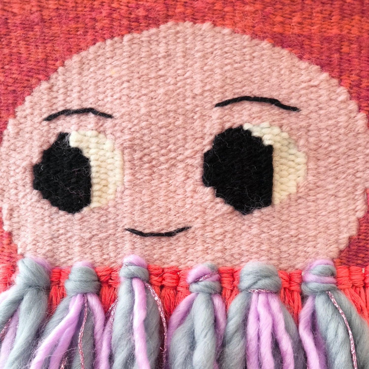 Sea Bird El Dokuması Duvar Dekoru