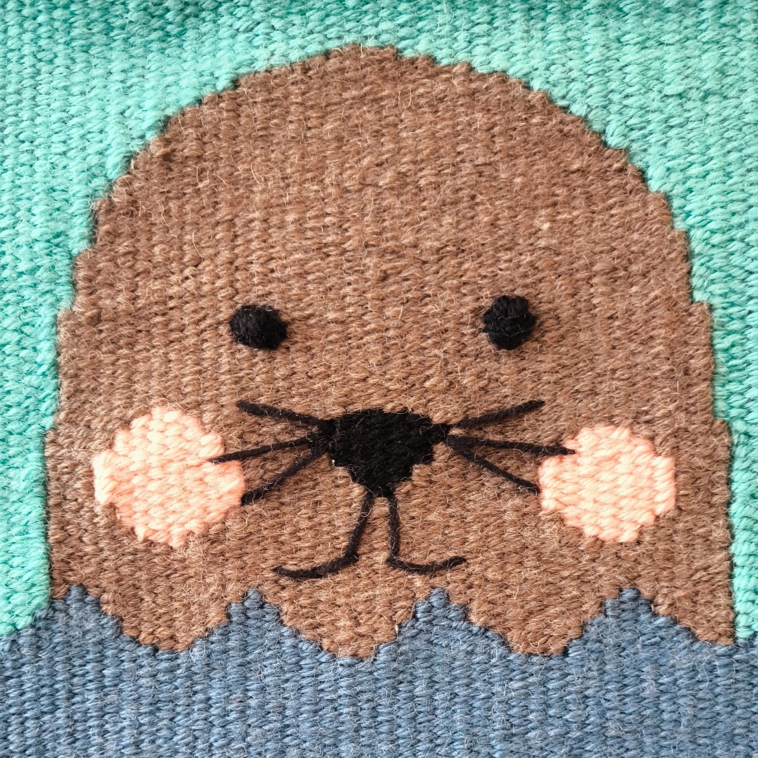 Walrusio El Dokuması Duvar Dekoru