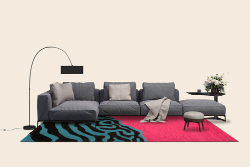 Coral El Yapımı Tuft Halı