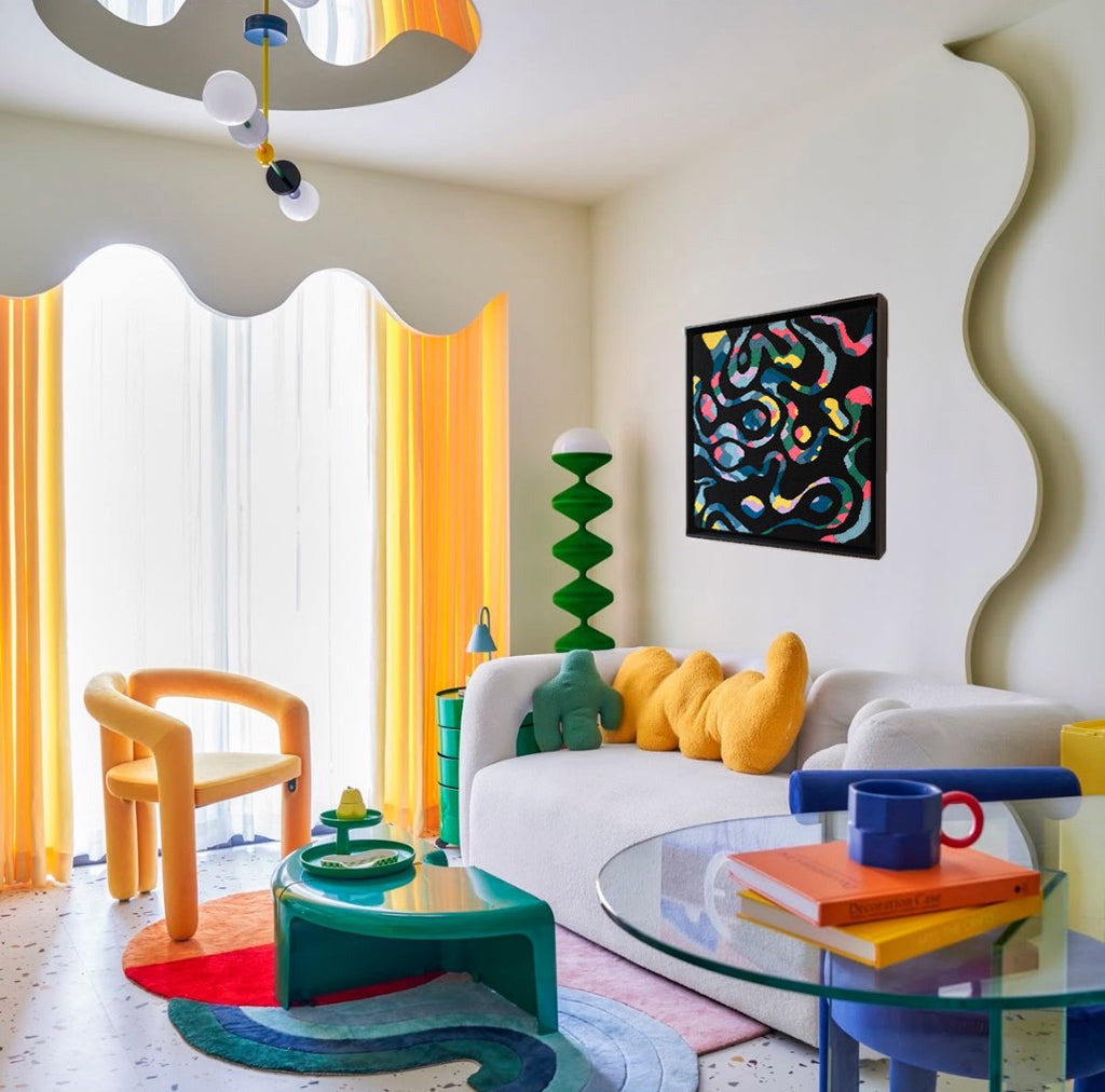 Serpent in the Dark Duvar Dekoru