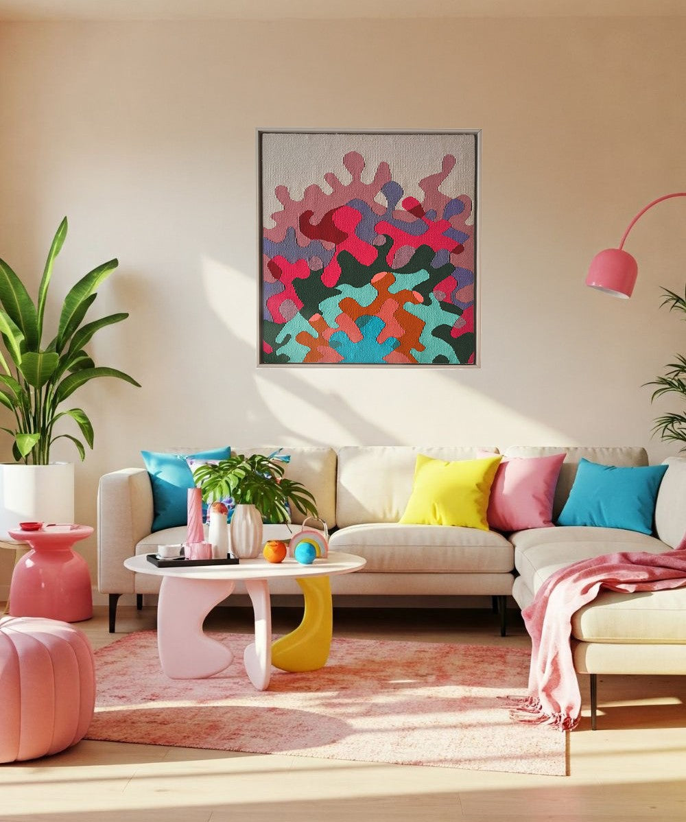 Messy Invasion Duvar Dekoru