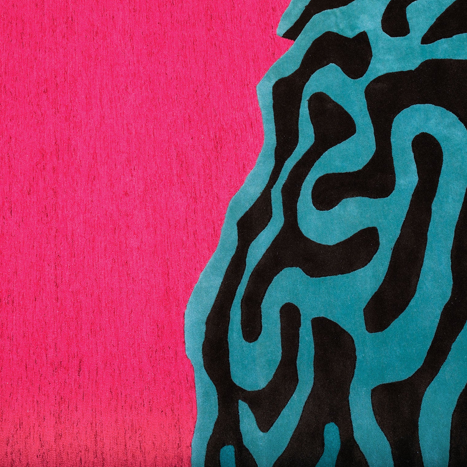 Coral El Yapımı Tuft Halı