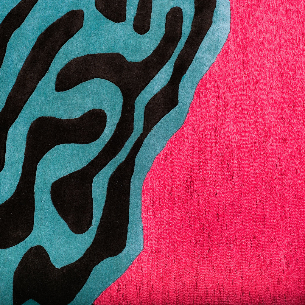 Coral El Yapımı Tuft Halı