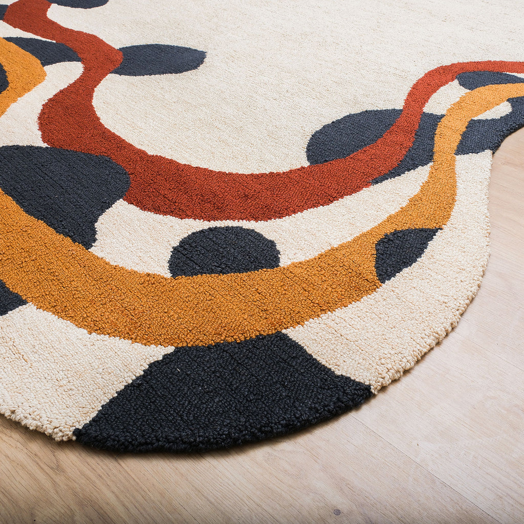 Anima El Yapımı Tuft Jüt Halı