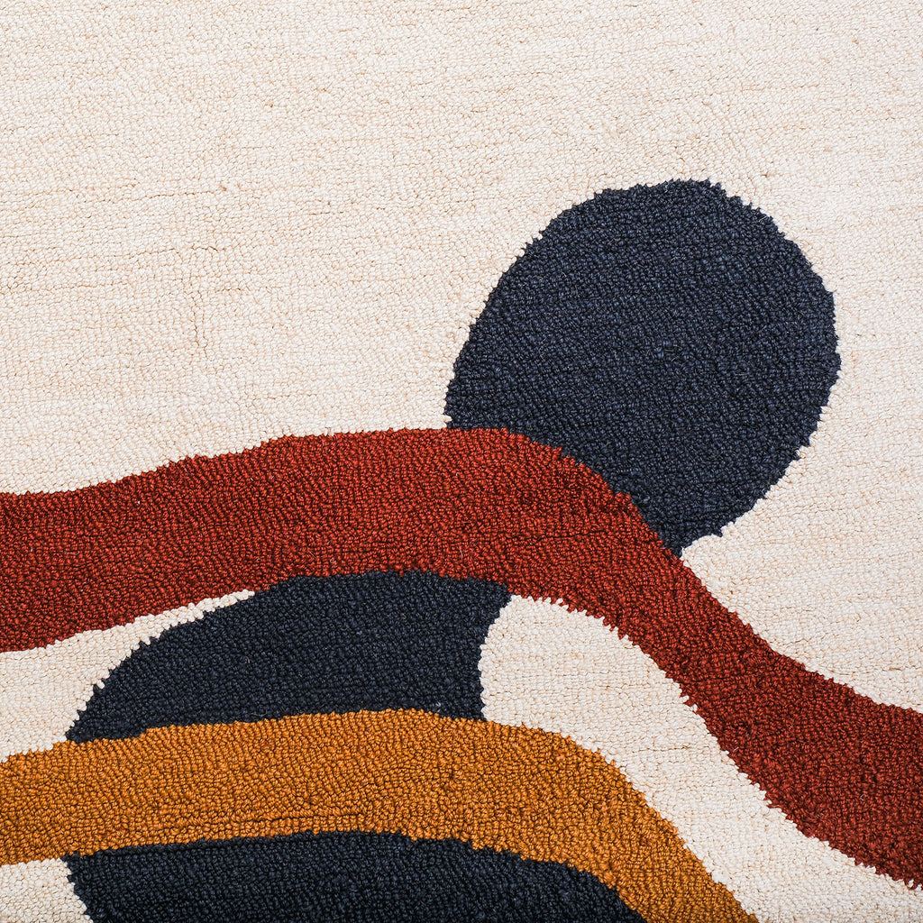 Anima El Yapımı Tuft Jüt Halı