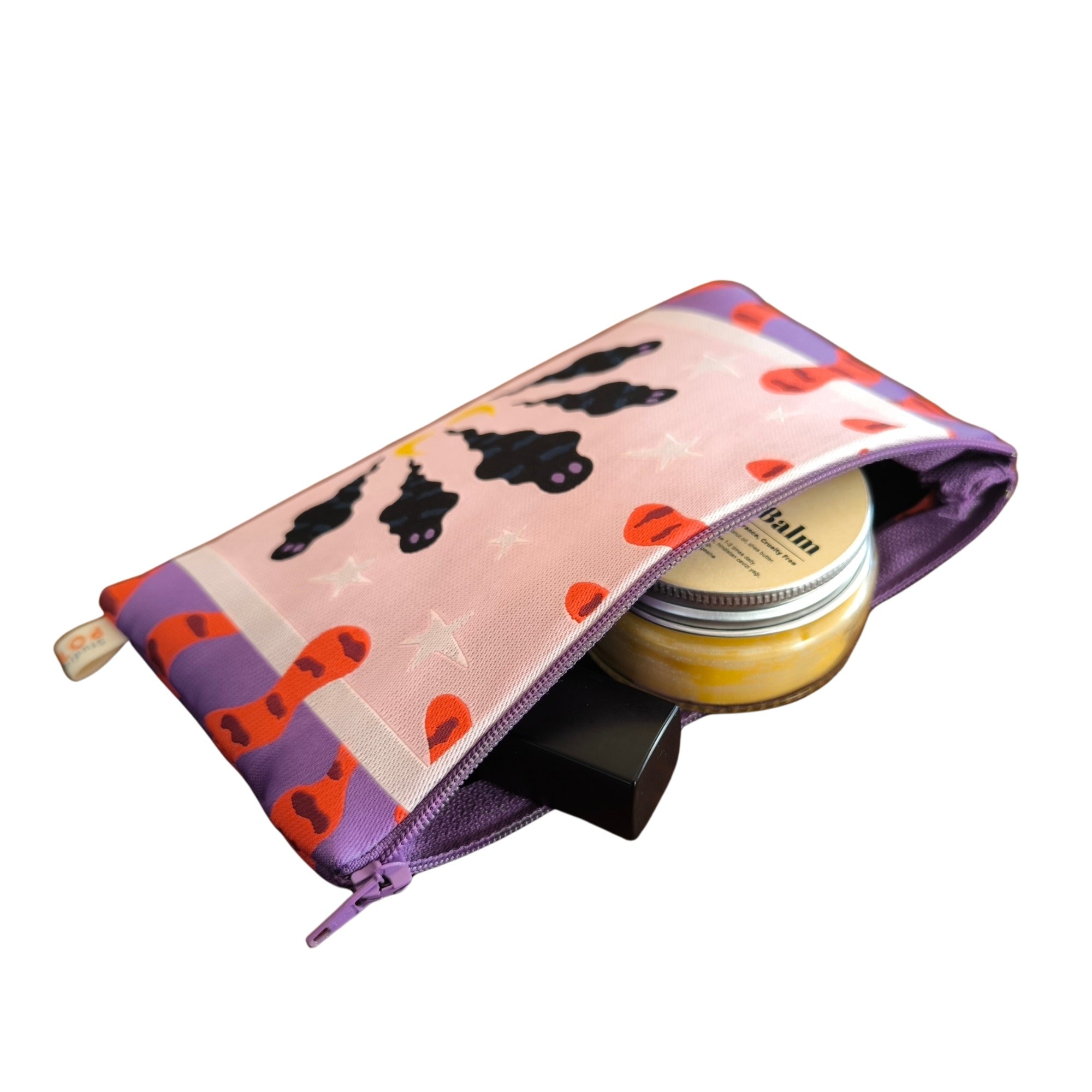 Clearly Spooked Dokuma Mini Çanta