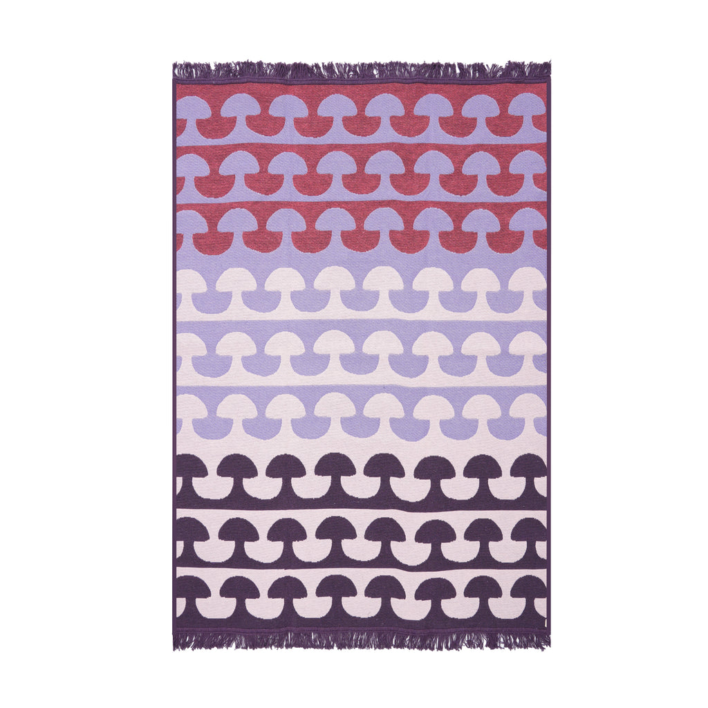 Mushroom Pink Çift Taraflı Kilim