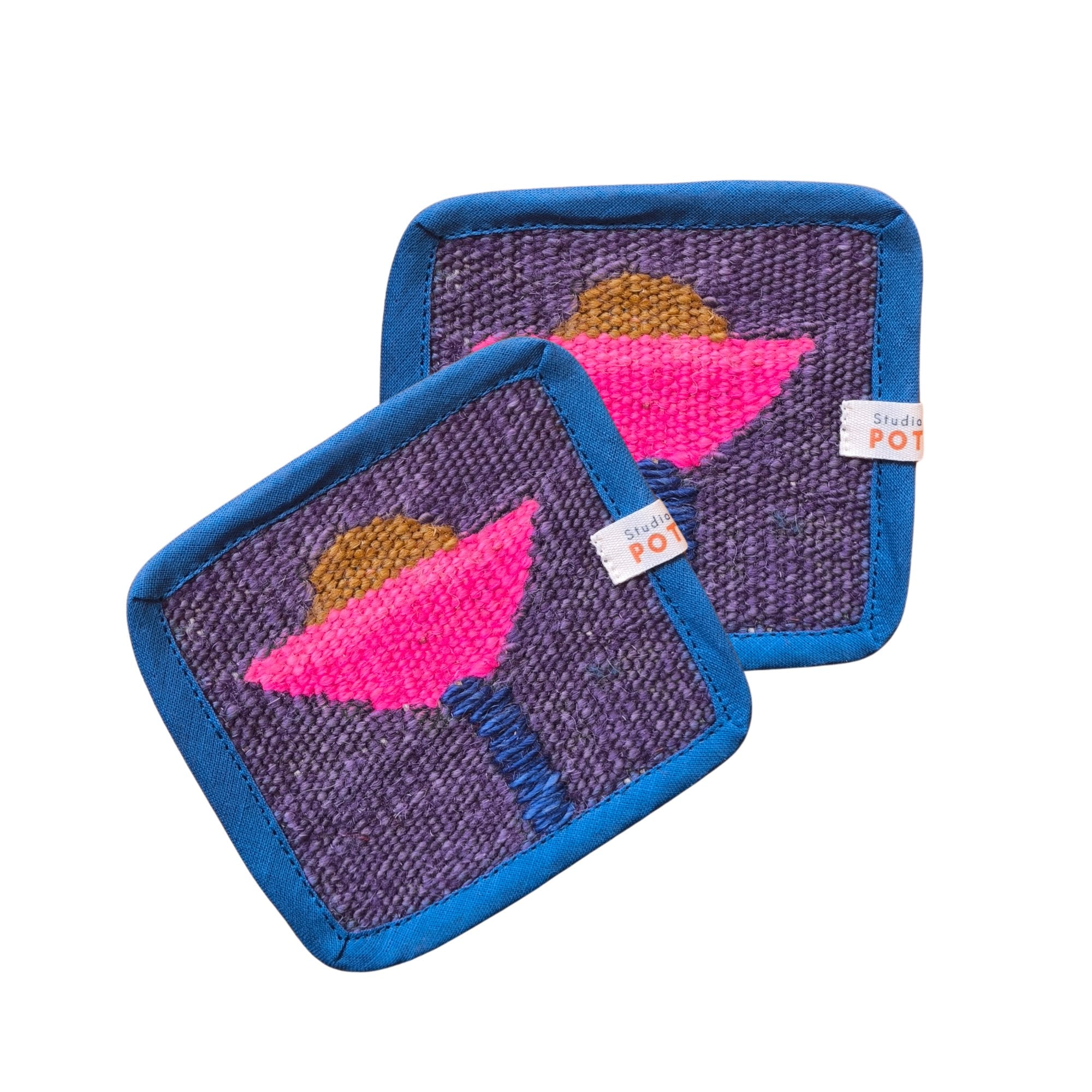 El Dokuması Bardak Altlığı Primavera