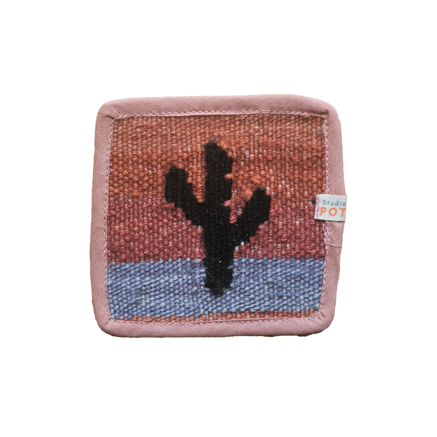 El Dokuması Bardak Altlığı Spiky Dusk