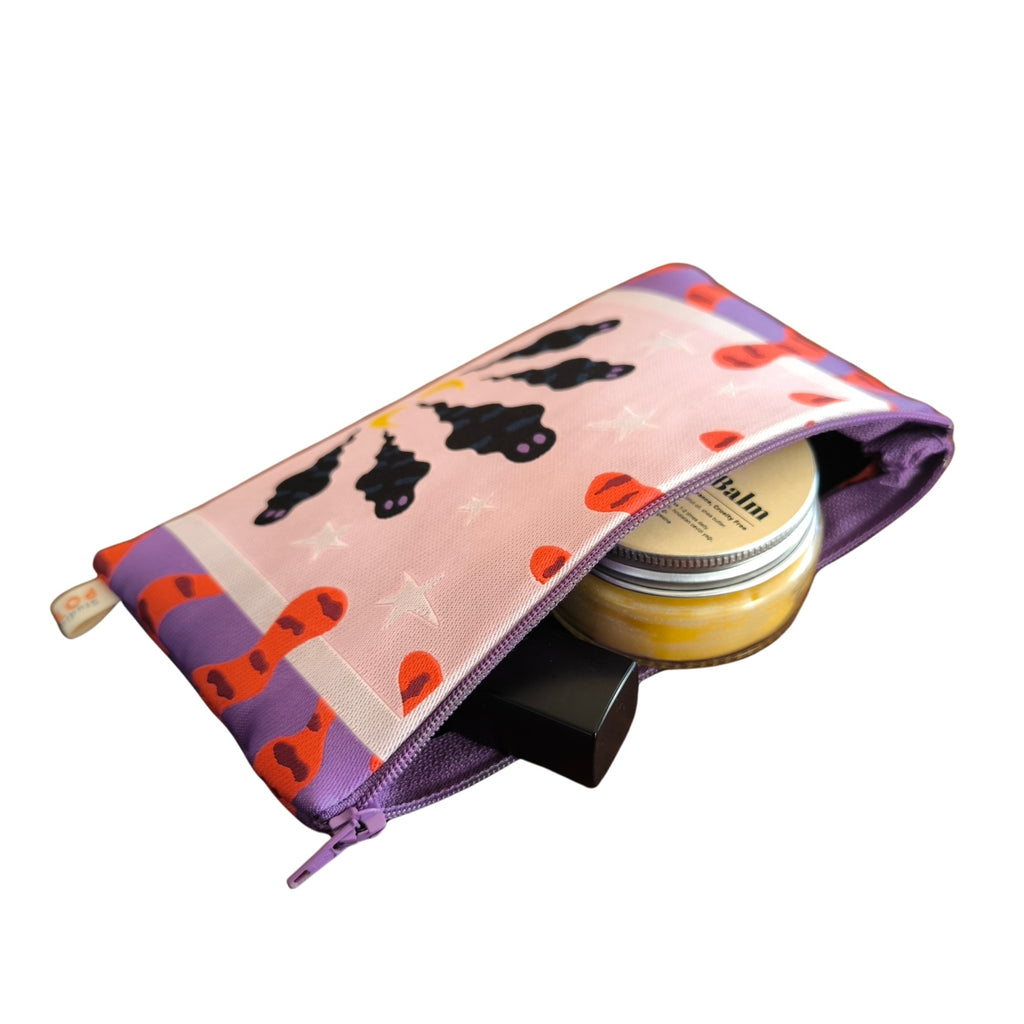 Clearly Spooked Dokuma Mini Çanta