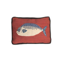 Fish Desenli Dikdörtgen Dekoratif Kırlent