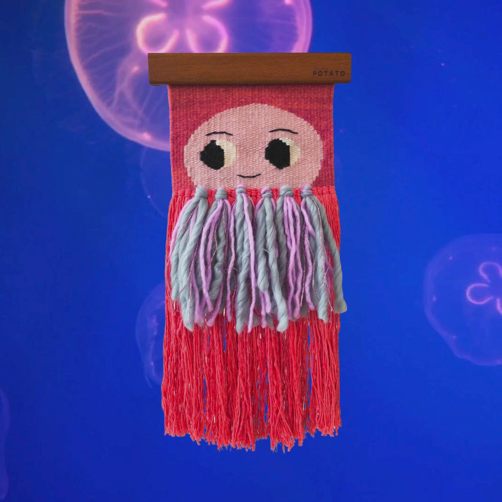 Sea Bird El Dokuması Duvar Dekoru