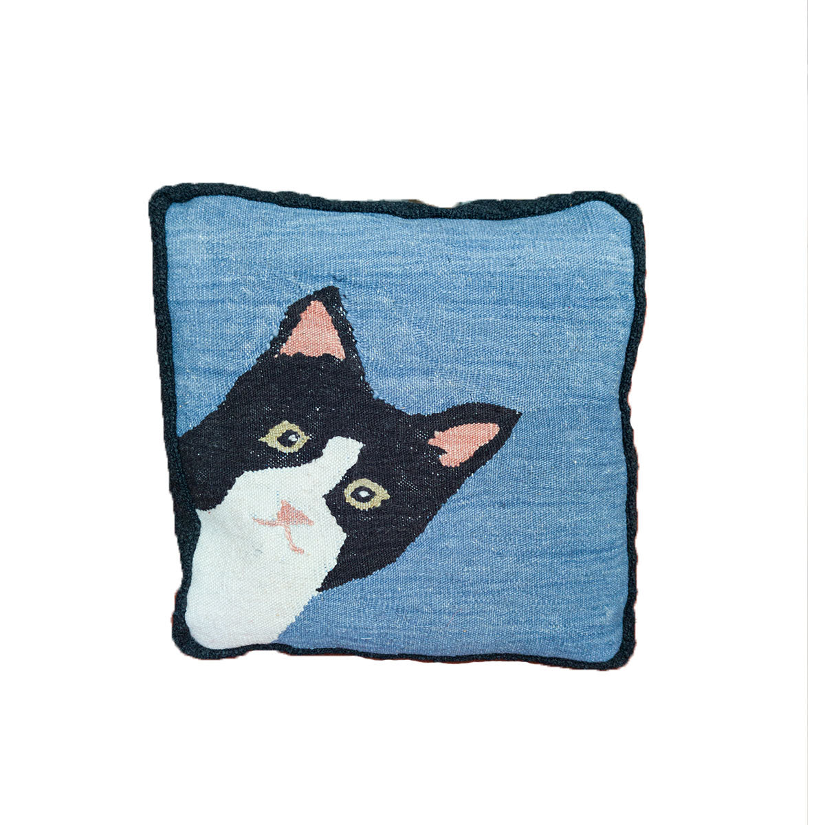 Meow El Dokuması Kırlent
