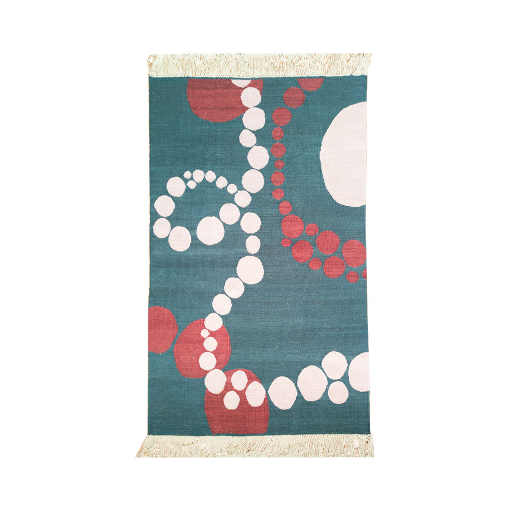 Bubble Trouble El Dokuması Kilim