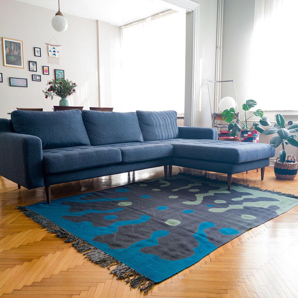 Drop El Dokuması Kilim Sample Sale