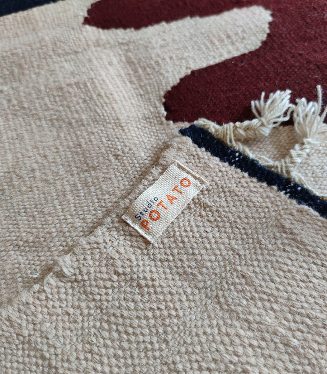 Inner Reflection El Dokuması Kilim Sample Sale