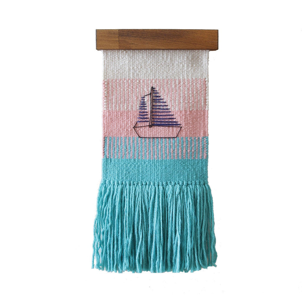 Sail El Dokuması Duvar Dekoru